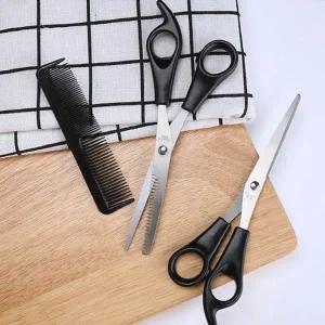 [하프클럽/]셀프 커트 스타일 미용가위 세트 1P 고품질 민가위 숱