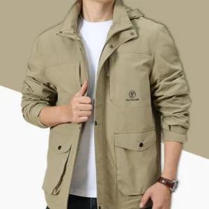 [라일리의류] Rly 바람막이 남성 숏 야상 가을 오버핏 자켓 윈드