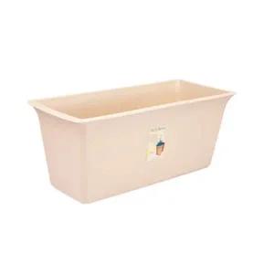 [골드스마일]인테리어화분 사각화분 직사각화분 2호-베이지