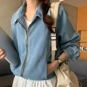 [라일리여성의류] Rly 여자 여자청자켓 빈티지 여자데님자켓 청자켓 여자