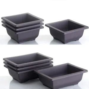 [골드스마일]소형 다육이 사각화분 미니 다크닉사각화분세트