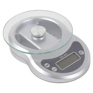 [골드스마일]강화유리 디지털 정밀 계량 타이머 주방 저울 1kg