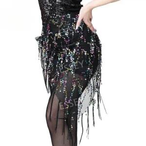 새로운 밸리 댄스 의상 장식 댄 술 조각 인도 엉덩이 여성 스카프