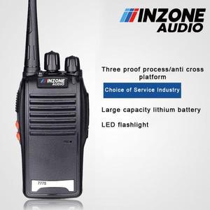 인존 오디오 777S 무전기 무선 핸드스탠드 고출력 야외 클래식 장시간 대기 호텔 레스토랑용