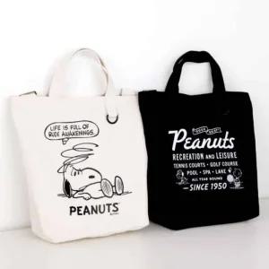 [라일리] Rly 바캉스가방 이쁜캔버스백 스누피 캔버스백