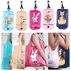 [라일리] Rly 여행용 파우치 쇼 동물 휴대용 캔버스백 백