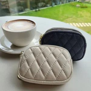 고급 여성 동전지갑 외출용 파우치