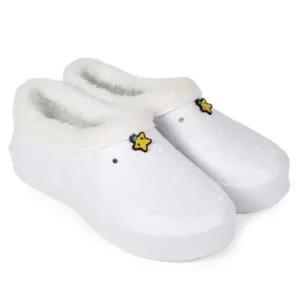 [라일리] Rly 고무실내화 방한실내화 EVA 겨울화 화이트  42204568)