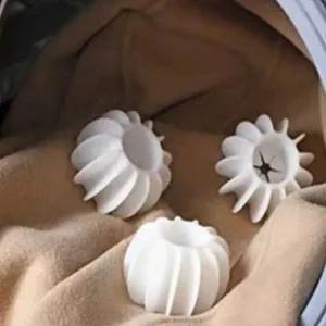 세탁물 먼지 제거 실리콘 세탁볼 동물털 공용 세탁 소품 건조기 세탁기 흡착 먼지 제거