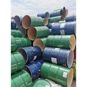 산업용 철드럼통 기름통 대용량 말통 오픈탑 중고 1개 실리콘오일저장 랜덤