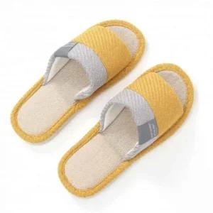 [라일리] Rly 예쁜사무실슬리퍼 학원슬리퍼 린넨 실내화  42205770)