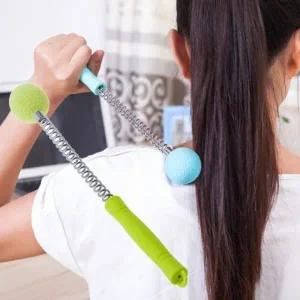 골프공 스프링 마사지 안마기 마사지기 뒷목 어깨