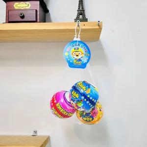 색상랜덤 미니 소프트볼세트공 뽀로로볼 장난감 어린이 말랑한 놀이