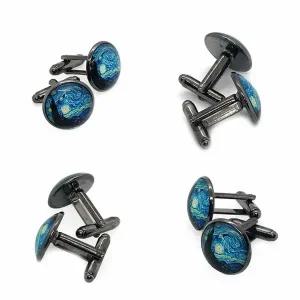 [콩심팥심]별이 빛나는 밤 커프스 남성 패션 소품