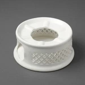 화이트 도자기 코르크 티 워머 S-4 티라이트 홀더 (WE6D0A9)