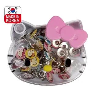 고품질 헬로키티 페이스 압핀 문구 사무용품 (WE6EB18)