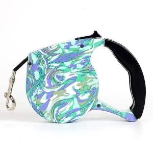 [콩심팥심]애견 디자인 반려견 자동리드줄 5m 산책줄