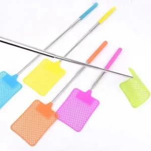 신축 파리채 색상랜덤 길이조절 휴대 경량 벌레모기채