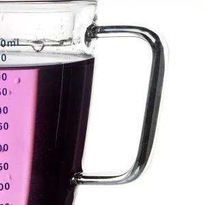 [콩심팥심]눈금컵 이유식 계량컵 유리 500ml