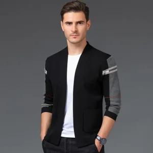 니트가디건 가디건브랜드 가디건 남자가디건 제반 가을가디건 블랙 가을자켓 남자가을