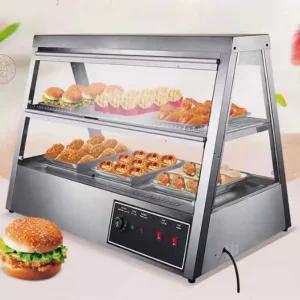튀김쇼케이스 전기온장고 전기 핫도그 온장고 치킨 소형 보온