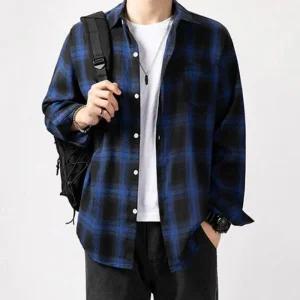 체크셔츠 남방 남성 3컬러 스트릿 데일리 캐주얼룩