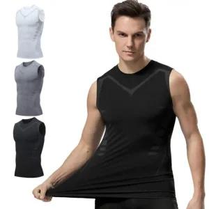 시원한티셔츠 남자여름티 스포츠민소매 아이스런닝 쿨런닝 쿨링민소매티셔츠