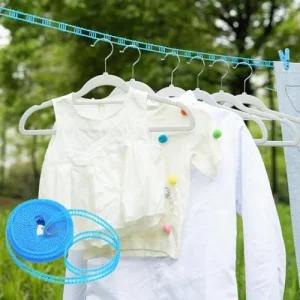 건조대 휴대용 빨래건조 이중세탁줄 사다리줄 캠핑 빨래줄 M11261
