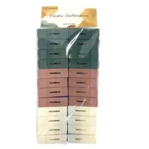 1세트 사각빨래집게 모던 의류빨래집게 침구류 24개입