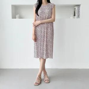 [아우트]아이스 여름 냉 나시원피스 SD-250708