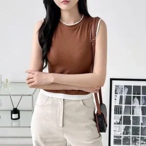 [아우트]뉴트럴 엣지 레이어드 나시 티 SD-250727