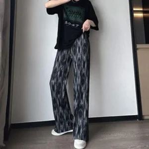 [아우트]냉감 쿨 에어컨 와이드 시원한 밴딩 바지