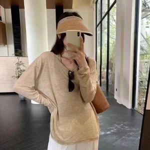 [아우트]슬리브리스 레이어드티셔츠 여자티셔츠