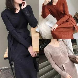 [아우트]봄가을 롱원피스 여행원피스 깔끔한