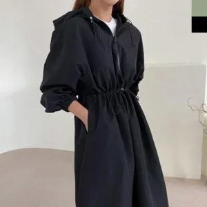 [아우트]긴팔롱원피스 가을원피스 아노락원피스 1P