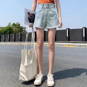 [아우트]청바지 데일리 슬렉스 레트로 하프팬츠