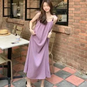 [아우트]롱원피스 휴가 봄원피스 치마 패션 1P