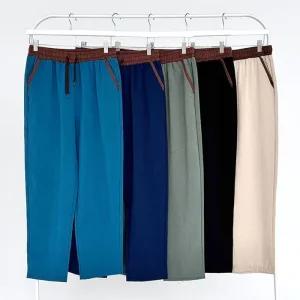 [아우트]여름 인견 허리밴딩 일자바지 쿨팬츠 9부