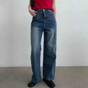 [아우트]청바지 데님팬츠 여자롱팬츠 키작녀청바지