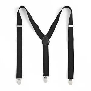 [아우트]스타일핏 멜빵 세트 스타일리시 블랙 2p