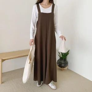 [아우트]캐릭터 멜빵바지 여성 빅사이즈 여름