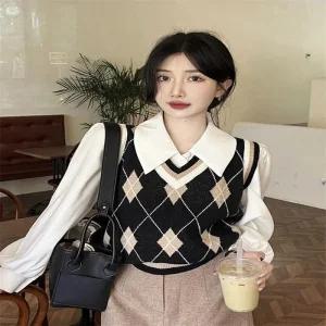 [아우트]퍼프 블라우스 긴팔 셔츠 정장 오피스룩