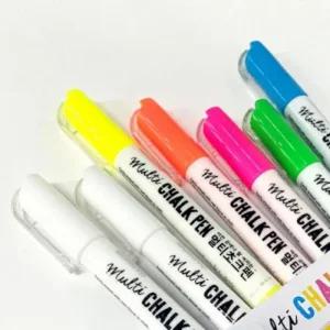 블랙보드마카 마카 세트 블랙 멀티 플라스틱 7개 (49SCB)