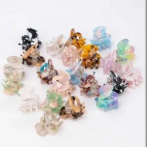 미니 예쁜헤어핀 집게핀 귀여운집게핀 머리집게 2P (4995n)