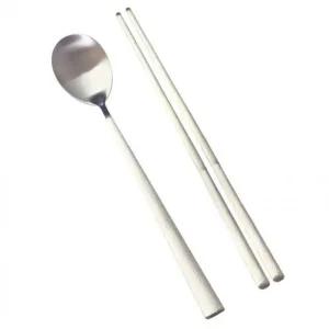 수저 수저젓가락세트 무광 세트 스푼 깔끔한 B 1P (49Ihl)