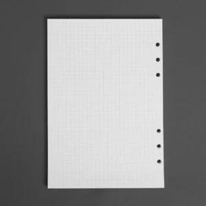 다이어리다꾸 캘린더 모눈 모눈속지 135매(A5 (49R2Q)