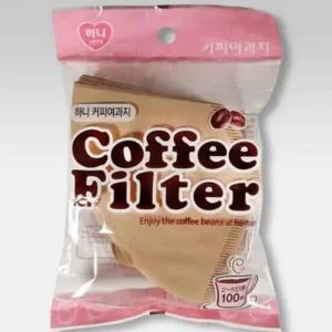 커피필터 핸드드립여과지 커피거름종이 2-5인용 (49bjo)