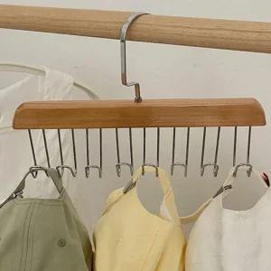 8P 걸이 소품걸이 걸이 넥타이 옷걸이 나시 원목 가방