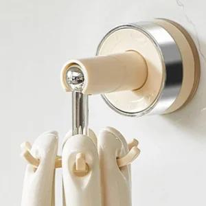 구걸이 용품걸이 주방 걸이 다용도 회전식 흡착식 소품걸이 회전 옷걸이 조리도 문어