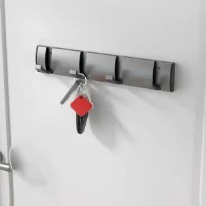 벽옷걸이 도어 공간 모자걸이 벽행거 소품 접이식 4단 행거 활용 가방 벽걸이 현관